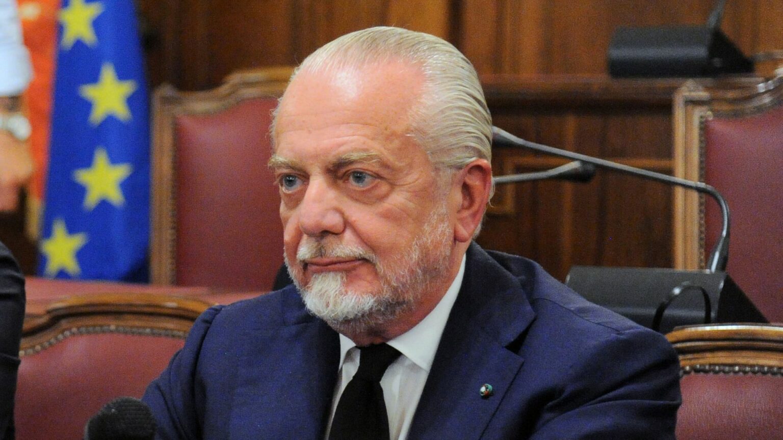 Aurelio De Laurentiis, presidente del Napoli