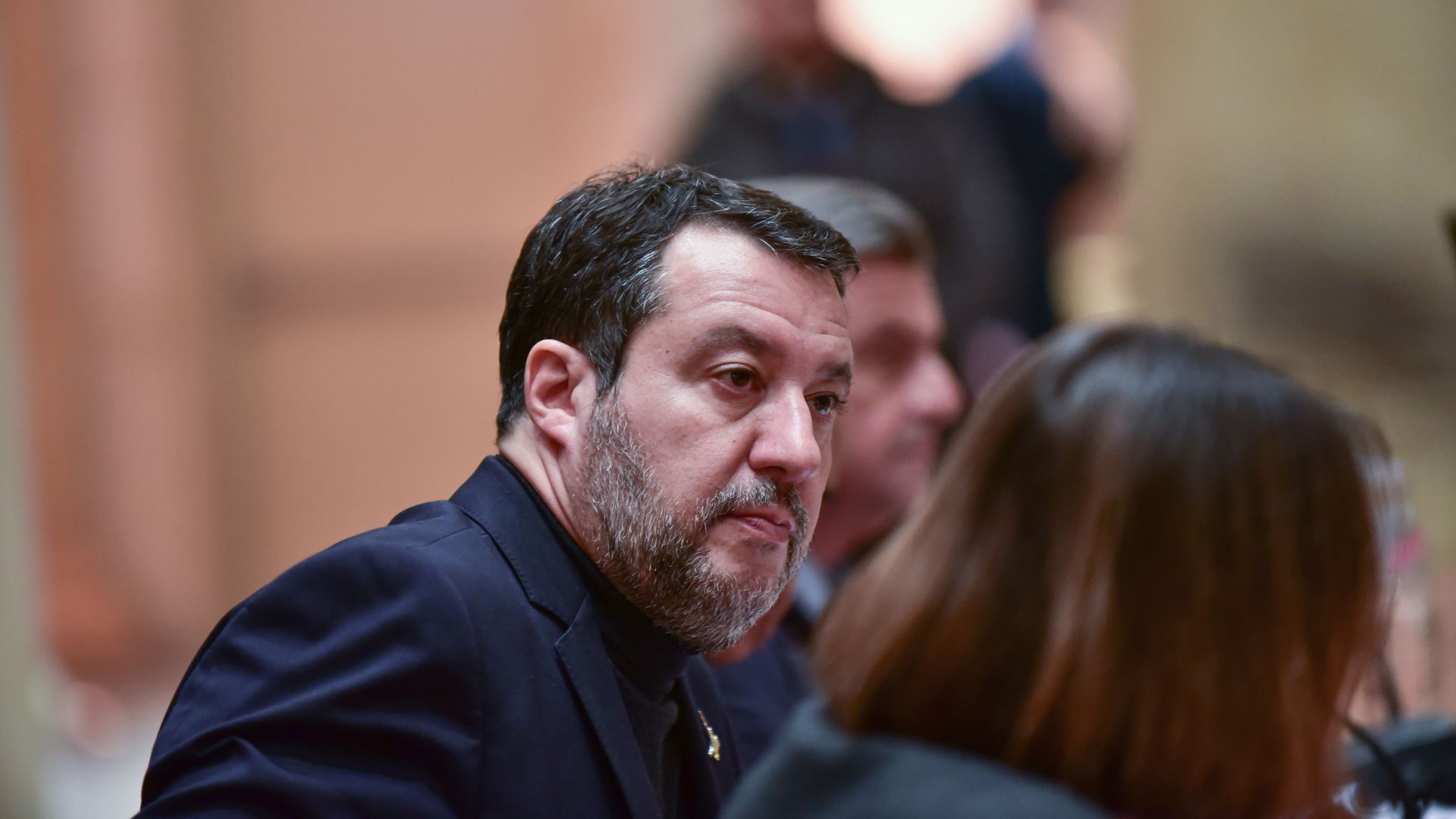 Cdm, il vicepremier leghista Matteo Salvini