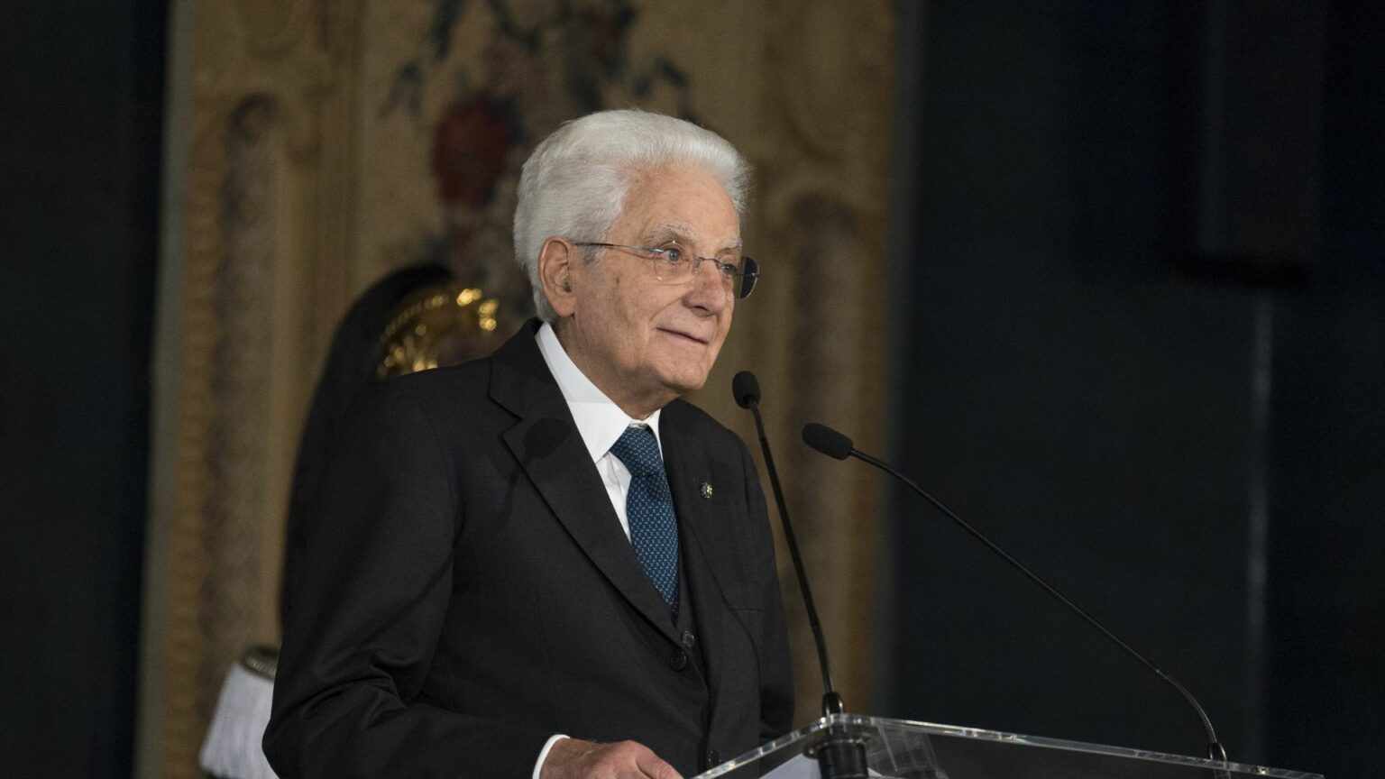 Il Presidente della Repubblica Sergio Mattarella