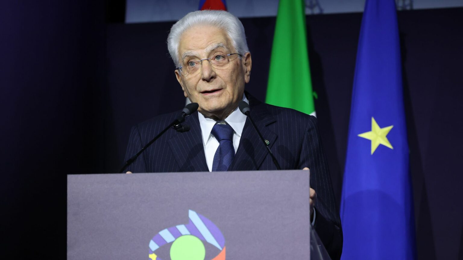 Il Presidente della Repubblica Sergio Mattarella