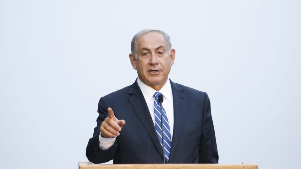 Il primo ministro di Israele Benjamin Netanyahu