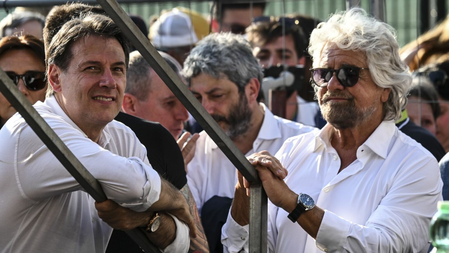 Movimento 5 Stelle, Giuseppe Conte e Beppe Grillo