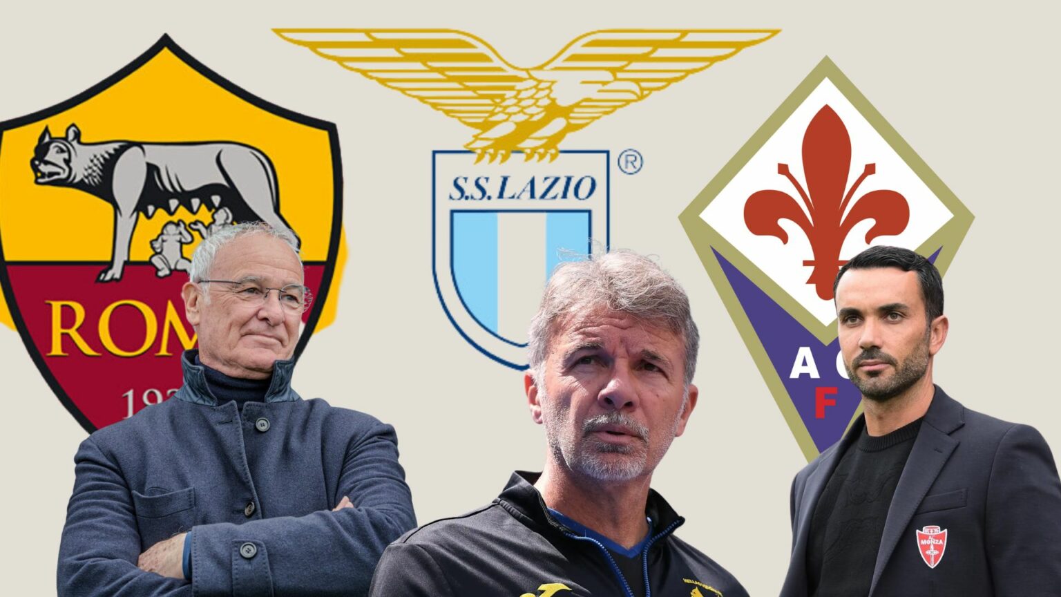 Roma, Lazio, Fiorentina