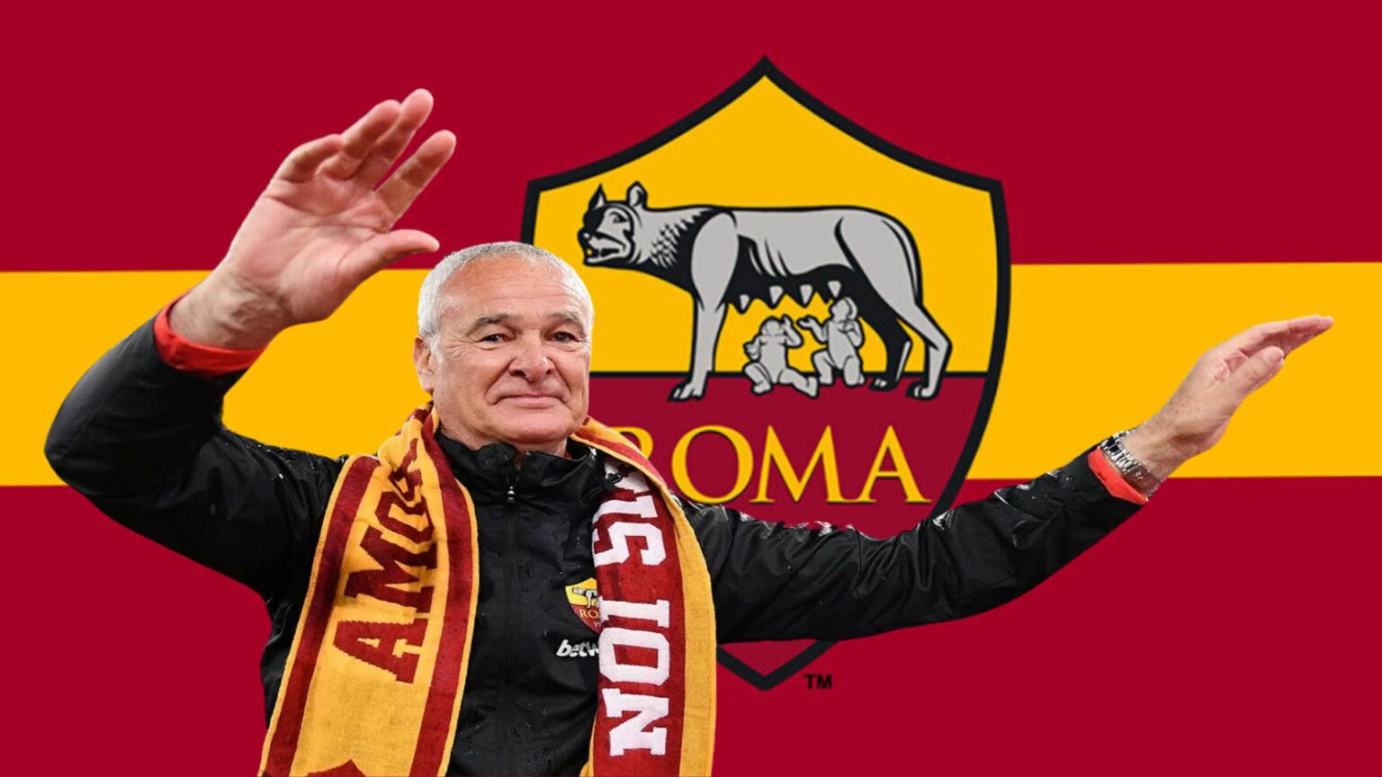 Ranieri nuovo allenatore della As Roma