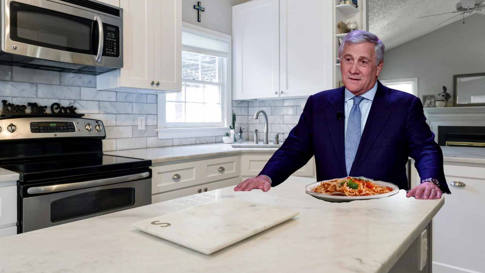 Tajani promuove la cucina italiana