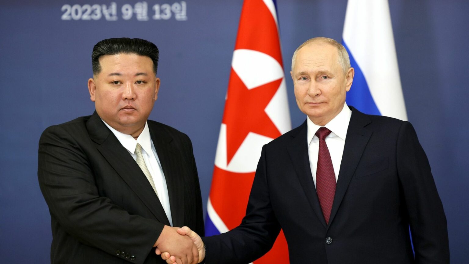 Vladimir Putin e Kim Jong-Un