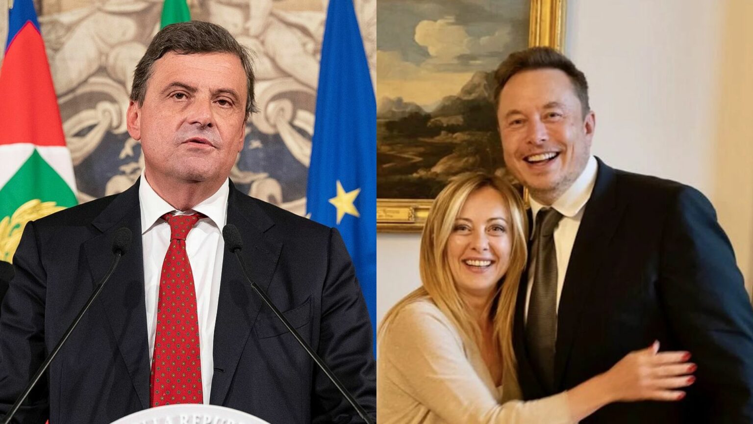 Calenda su Musk e Meloni