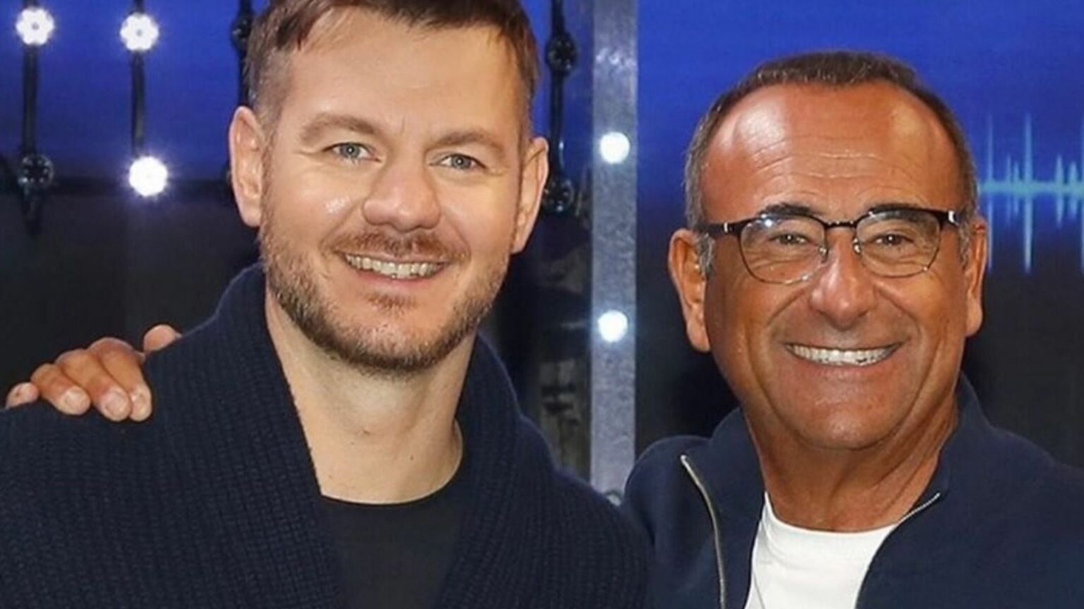 Carlo Conti e Alessandro Cattelan