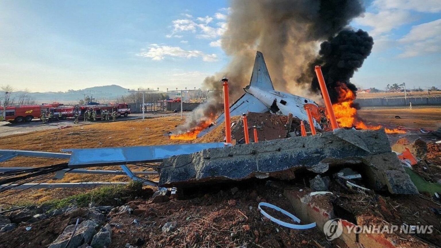 Corea del Sud, schianto aereo