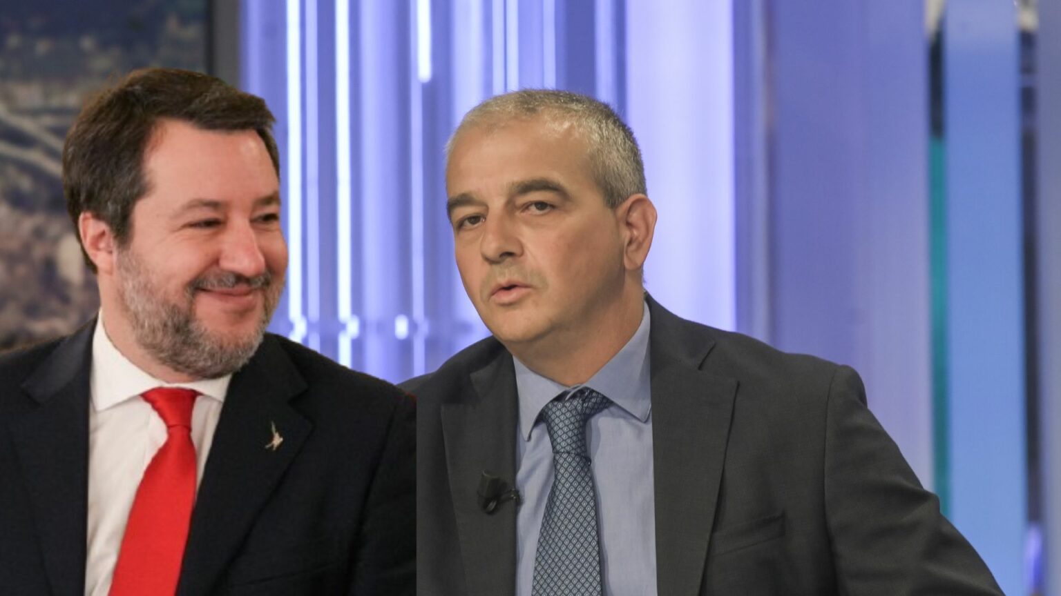 Corsa al Viminale, Matteo Salvini e Giovanbattista Fazzolari