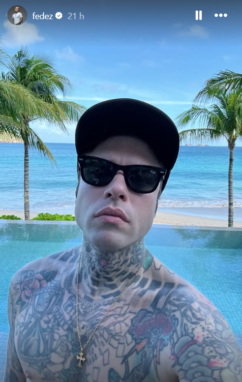 Fedez vacanze al mare