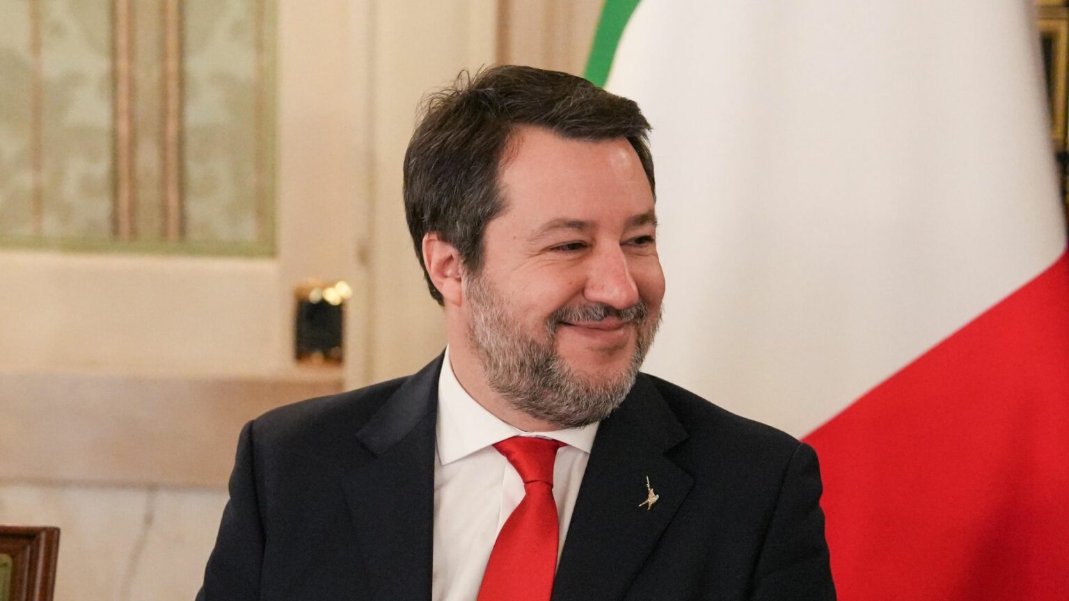 Il leader della Lega, Matteo Salvini