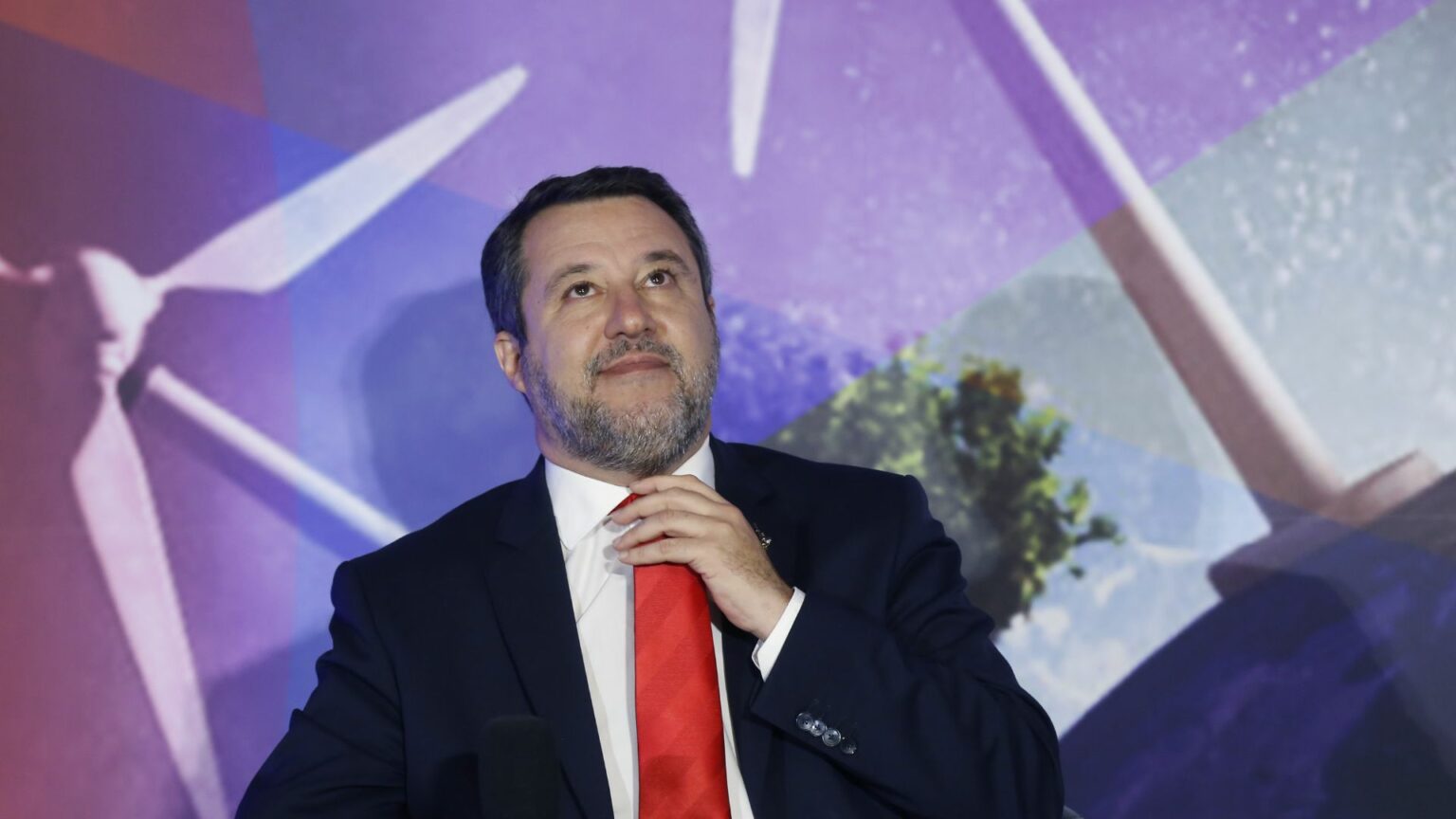 Il leader della Lega Matteo Salvini