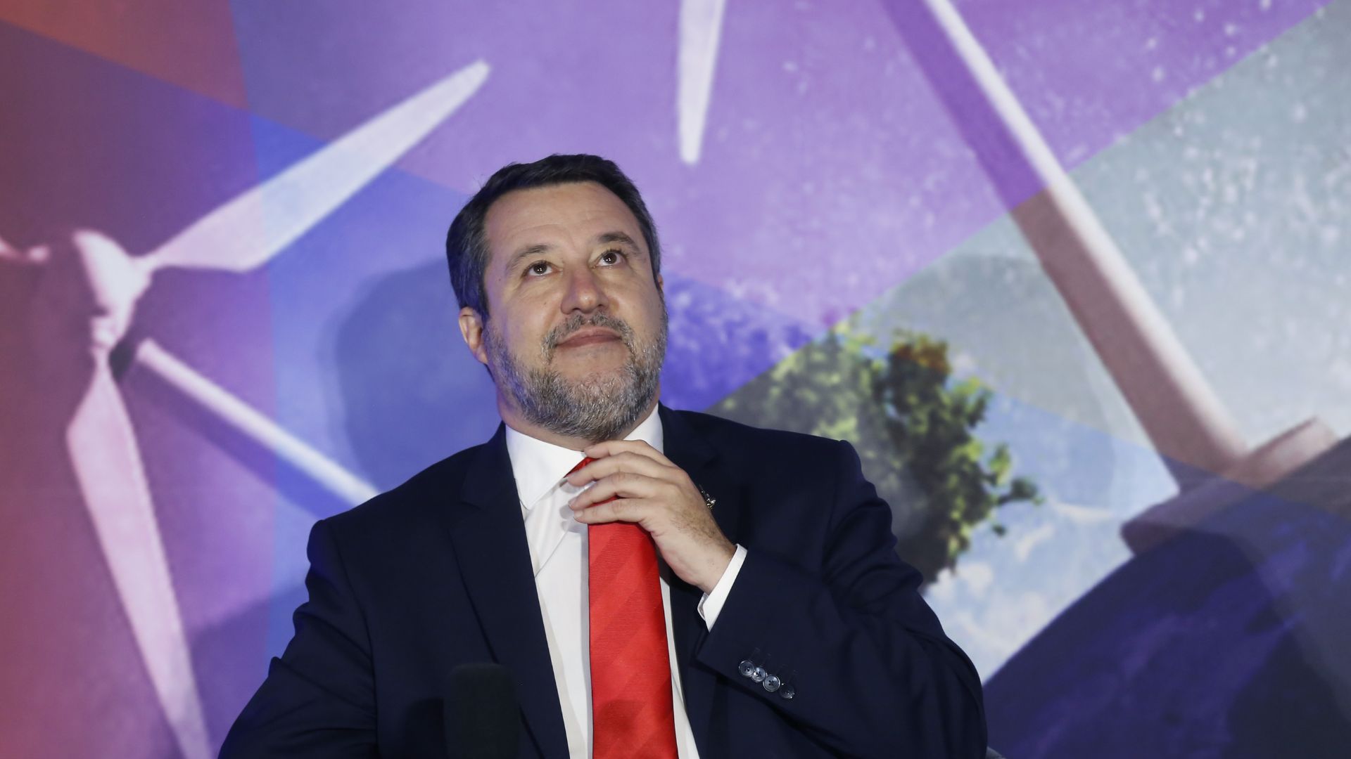 Il leader della Lega Matteo Salvini