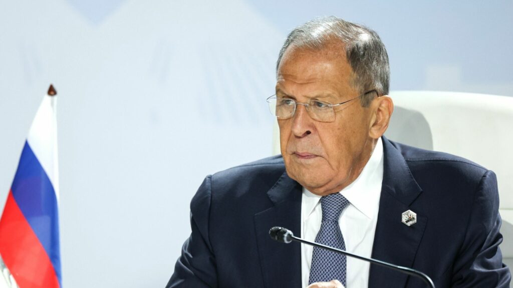 Il ministro degli Esteri russo Sergei Lavrov sull'Ucraina