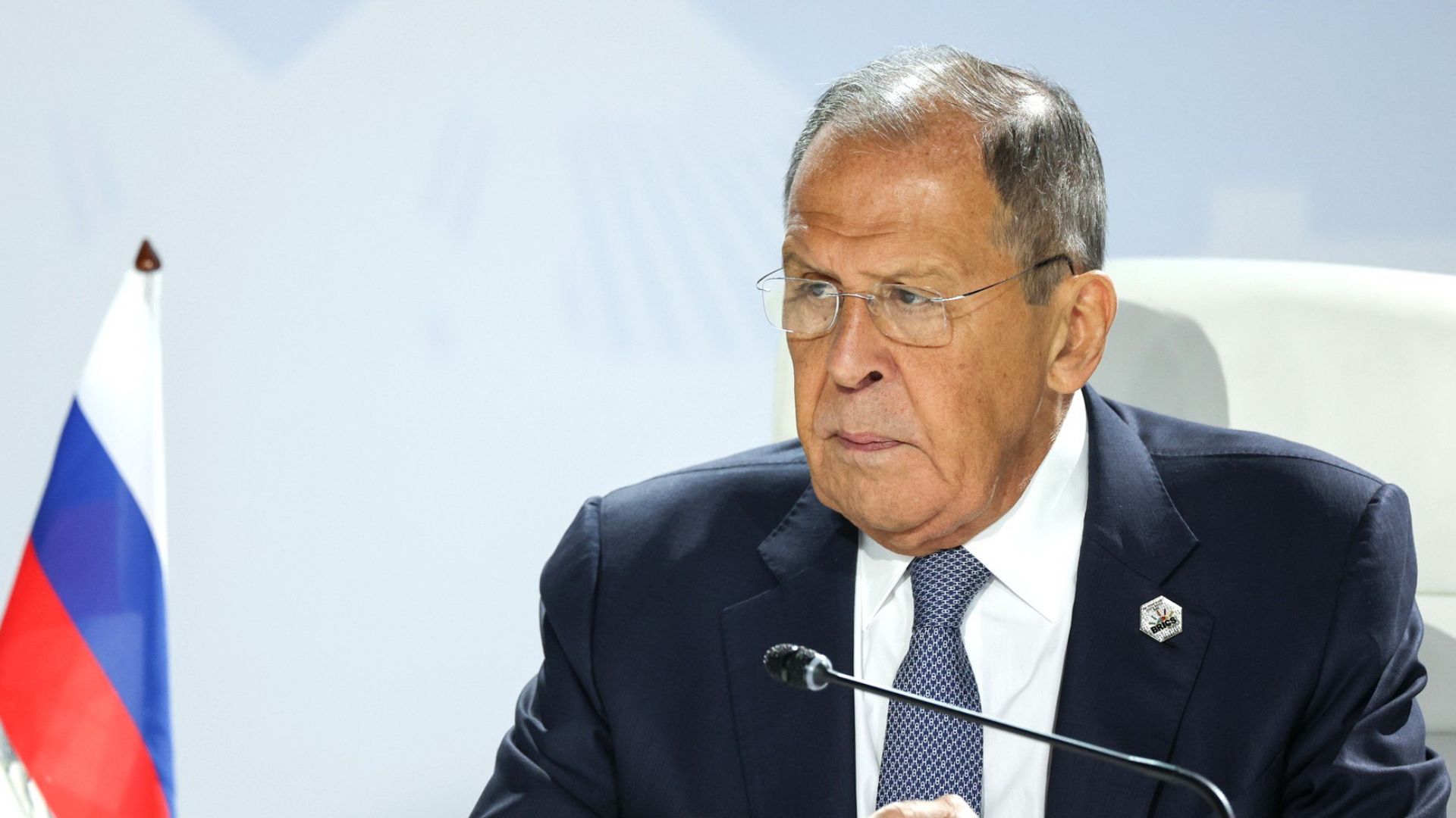 Il ministro degli Esteri russo Sergei Lavrov sull'Ucraina