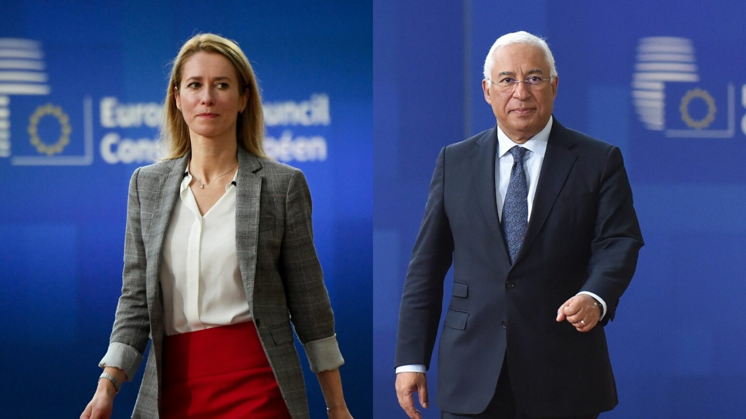 Kaja Kallas e Antonio Costa