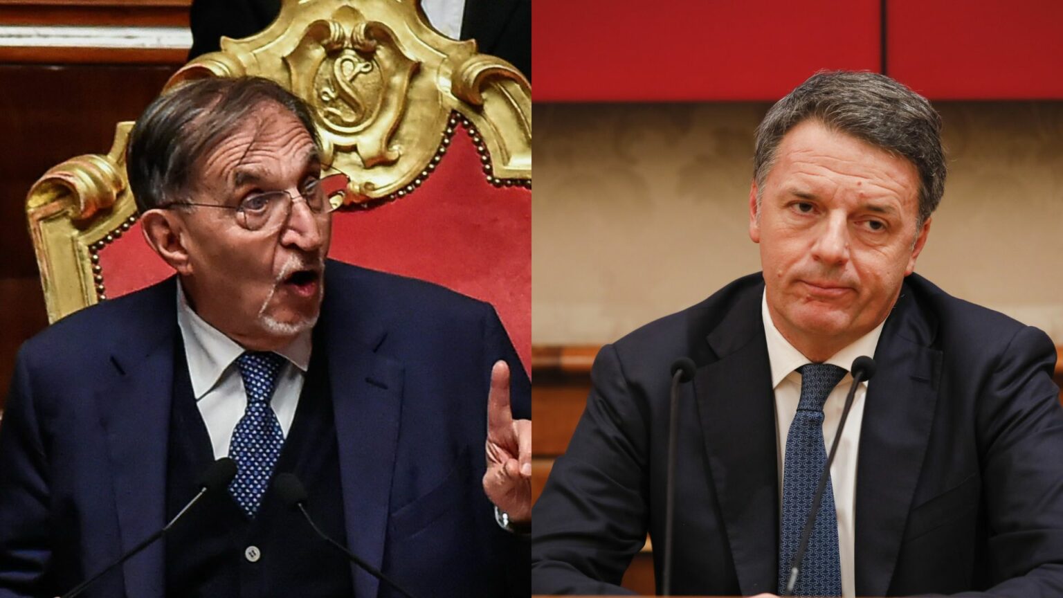 Manovra, Ignazio La Russa e Matteo Renzi