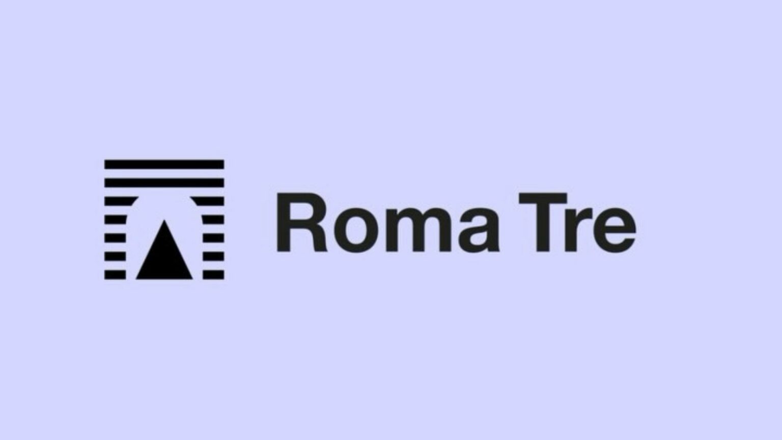 Roma Tre nuovo logo