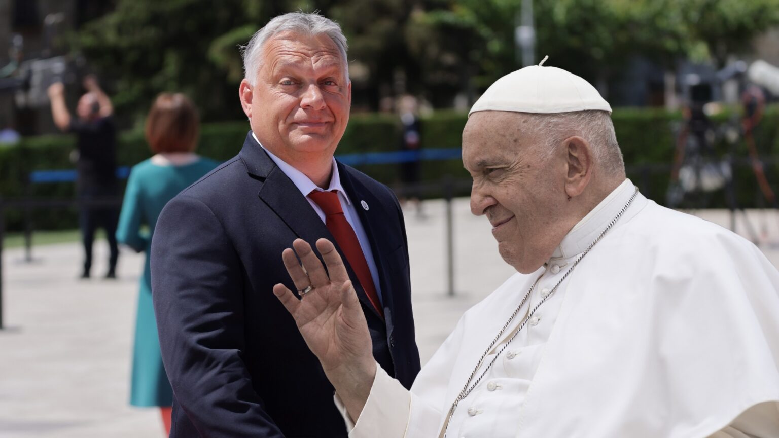 Papa Francesco e Viktor Orban