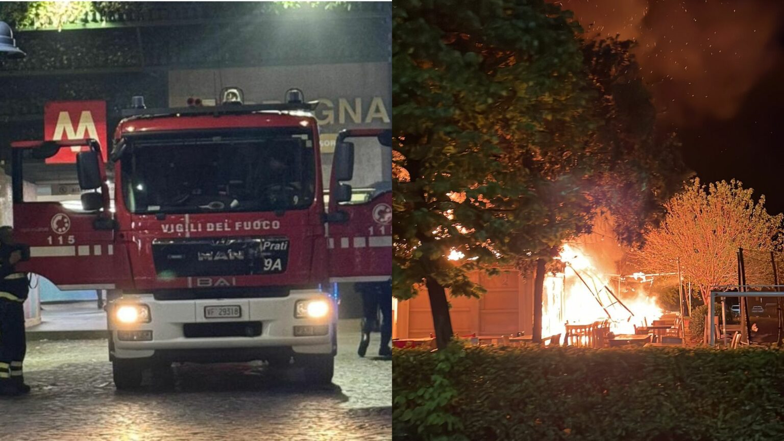 Roma, incendio a Villa Borghese: fumo invade Metro A e intossica un 16enne