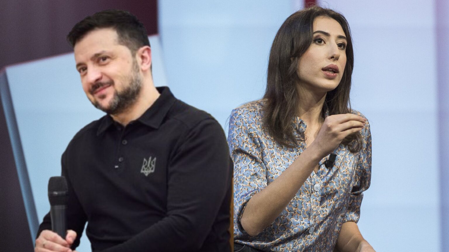 Cecilia Sala e Volodymyr Zelensky