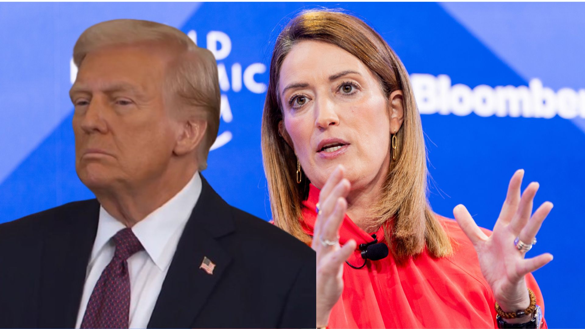 Trump minaccia nuovi dazi e l’Ue corre ai ripari, ma Metsola striglia: “La paura non serve”