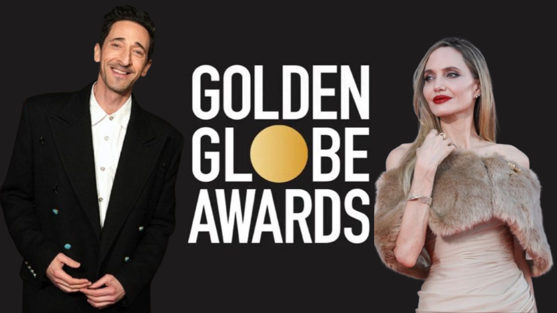 Golden Globes, chi sono i favoriti della stagione? Adrien Brody e Angelina Jolie guidano i pronostici