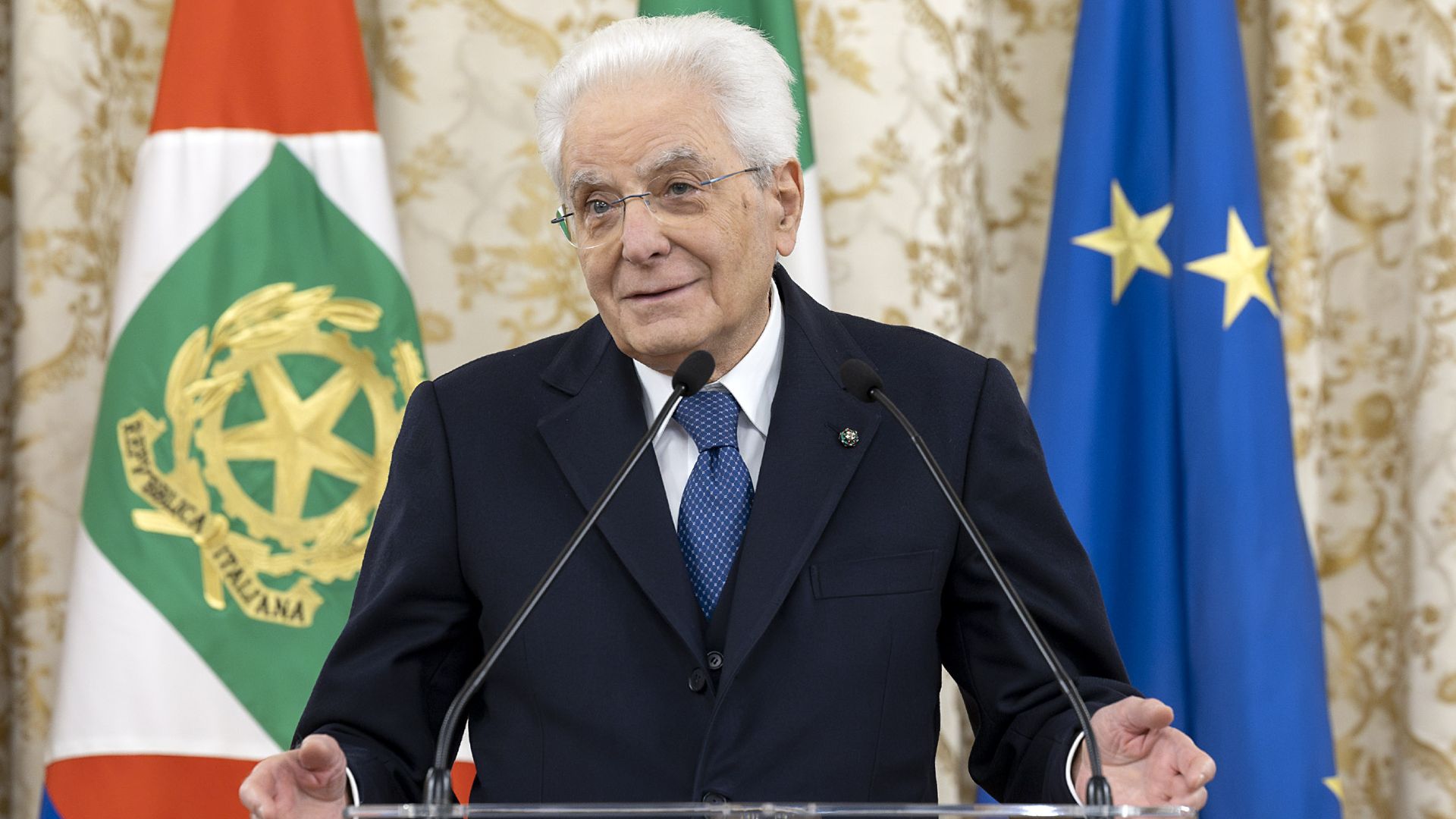 Il Presidente della Repubblica, Sergio Mattarella