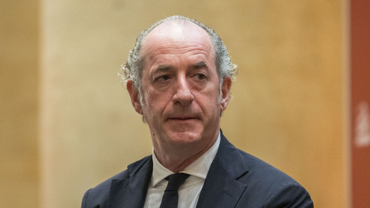 Il presidente del Veneto, Luca Zaia