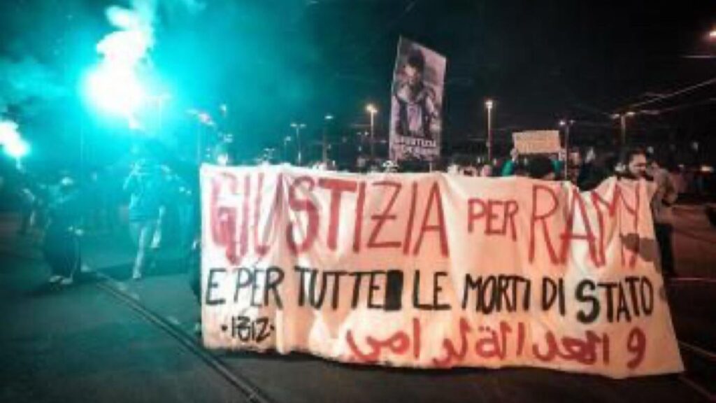 Roma, corteo per Ramy Elgaml