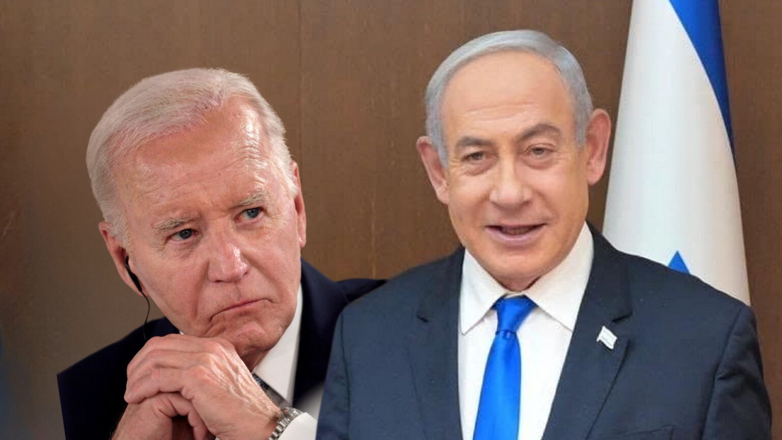 Joe Biden, Benjamin Netanyahu