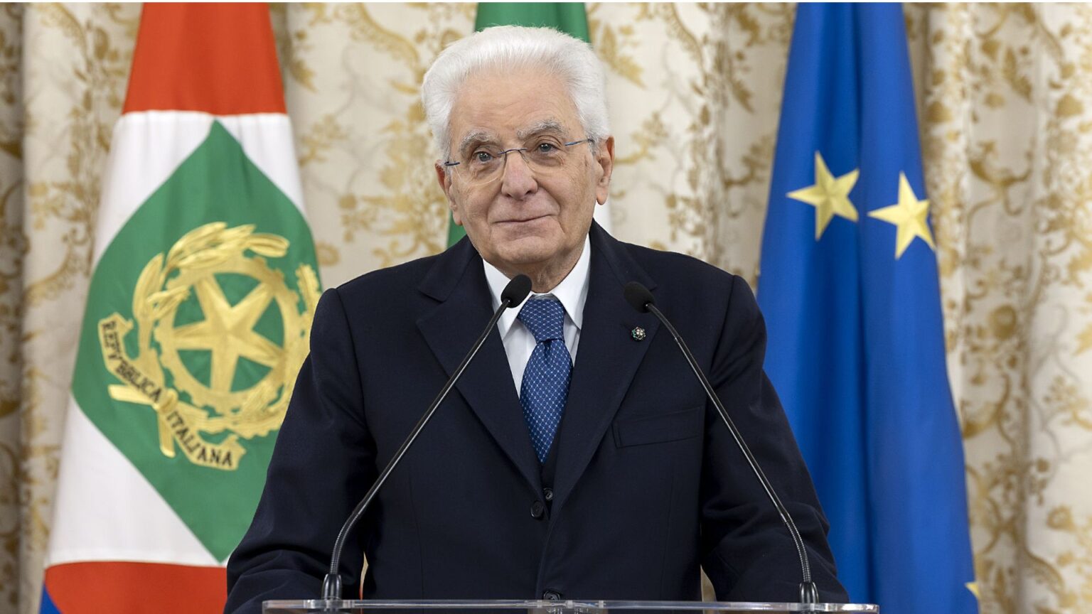 Il Presidente della Repubblica Sergio Mattarella