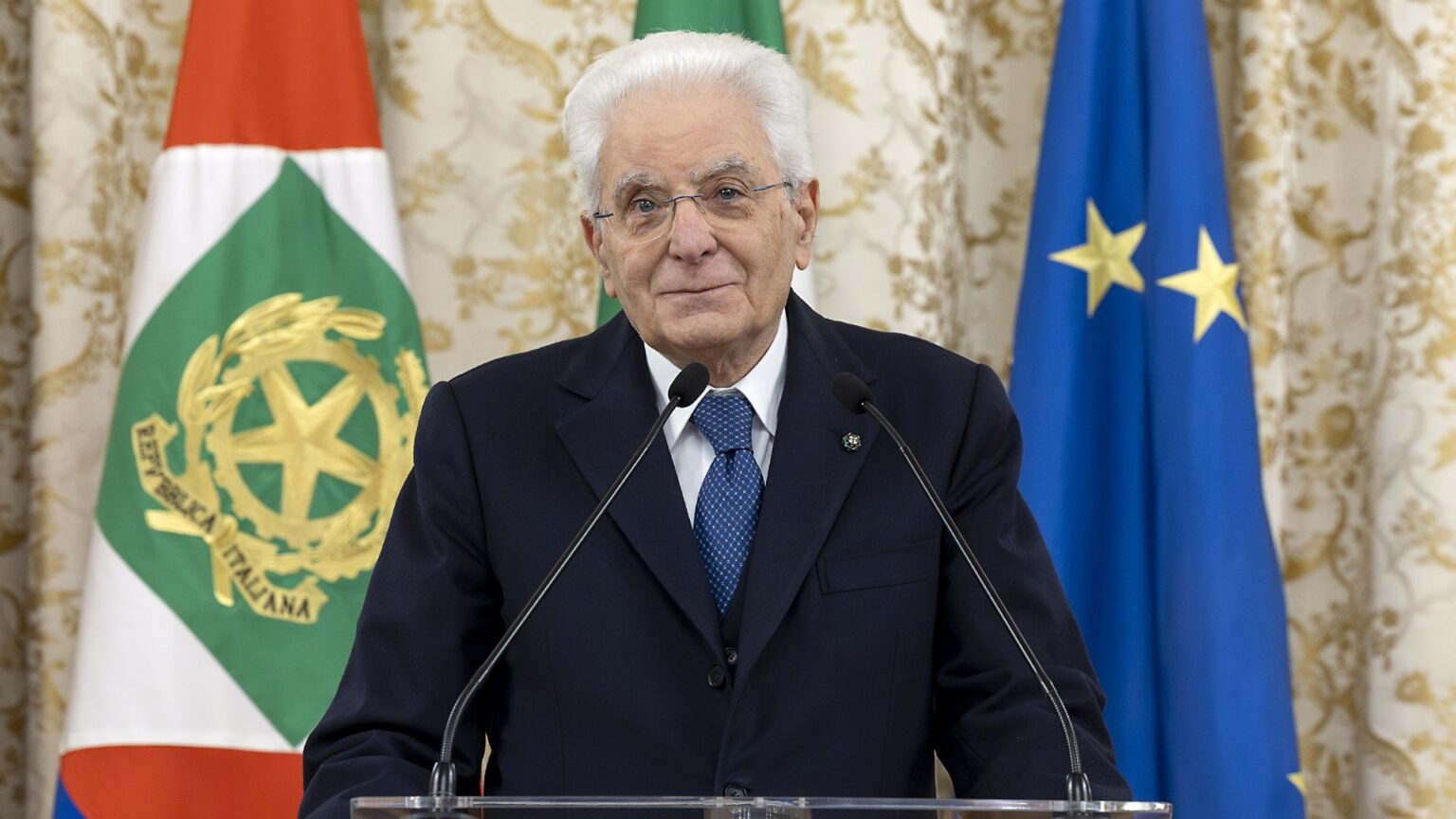 Il Presidente della Repubblica Sergio Mattarella