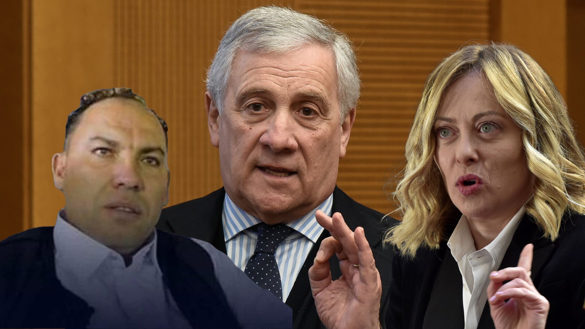 Giorgia Meloni, Antonio Tajani, Almasri