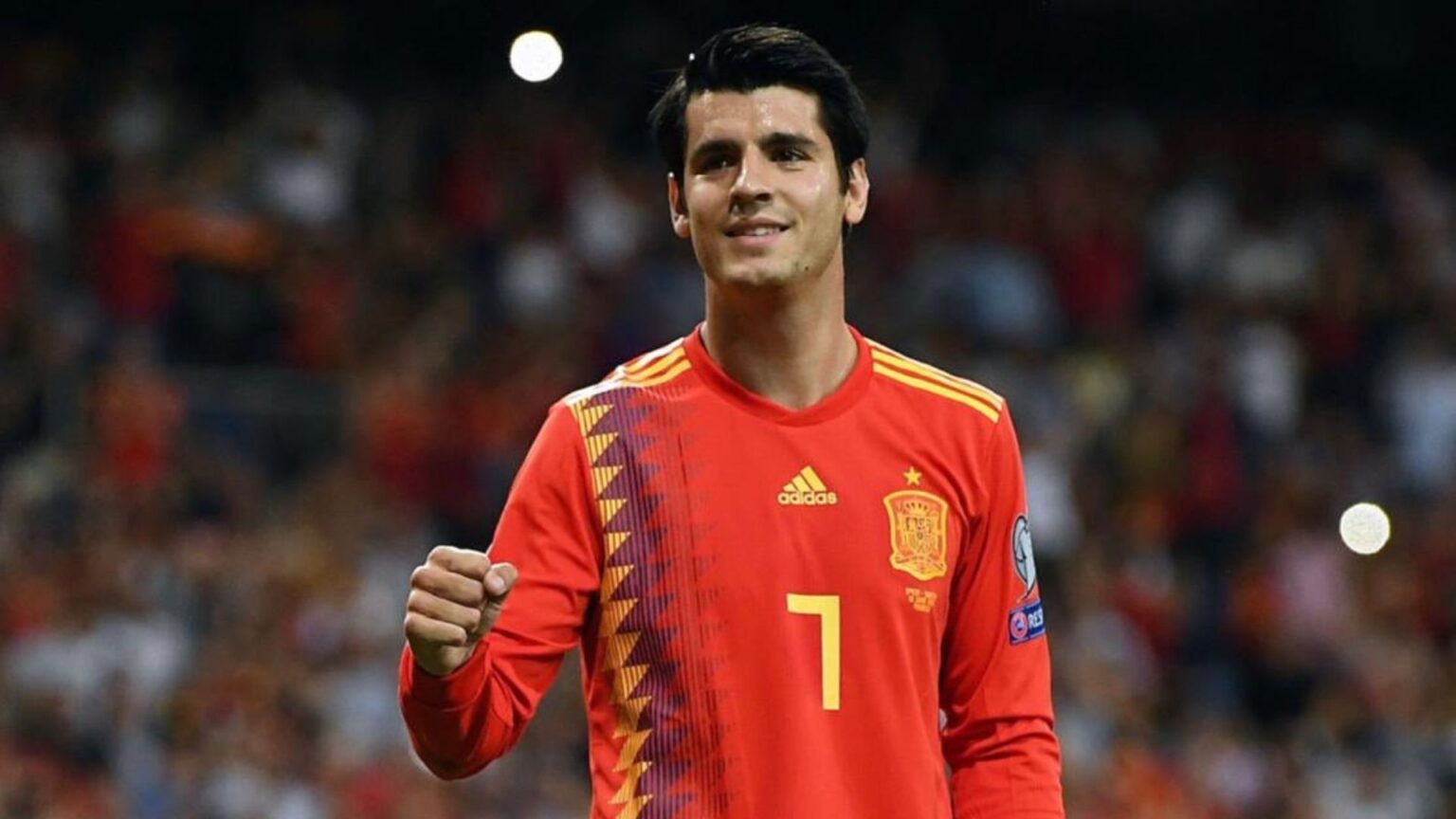 Alvaro Morata, capitano della Spagna