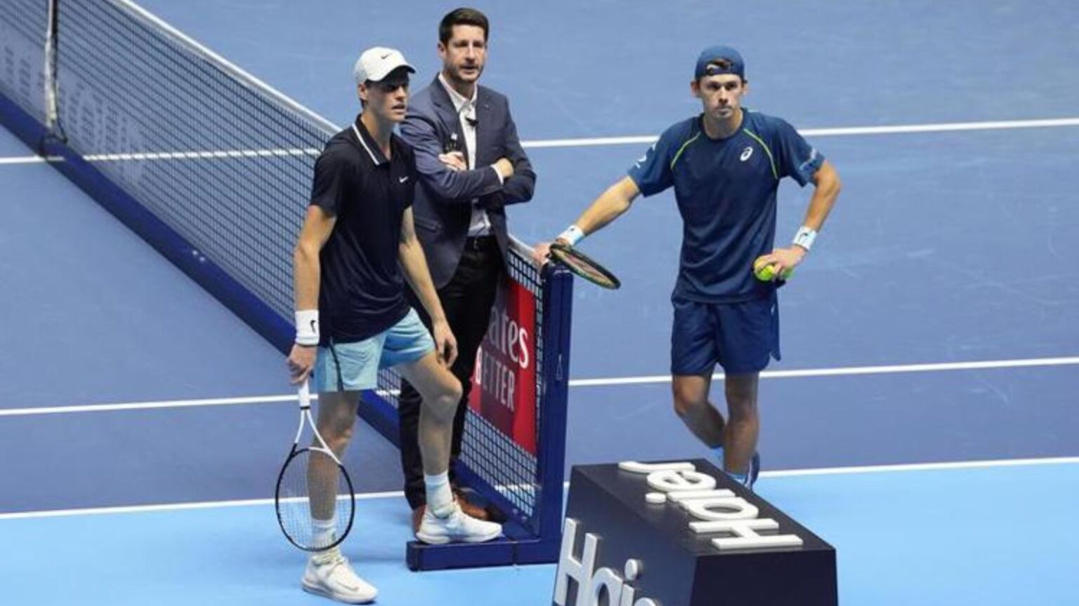 Sinner contro De Minaur