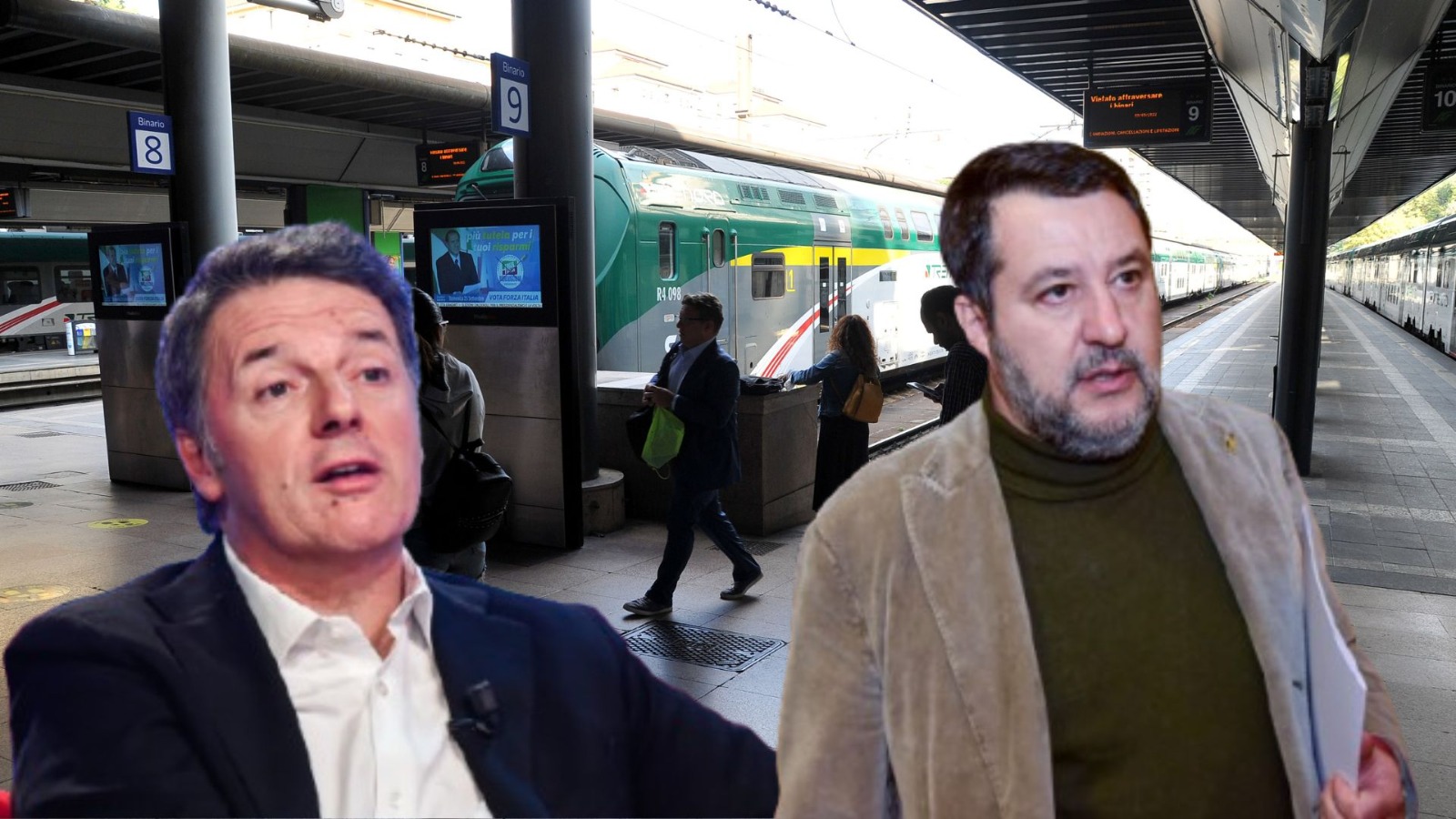 Trasporti, Renzi attacca Salvini