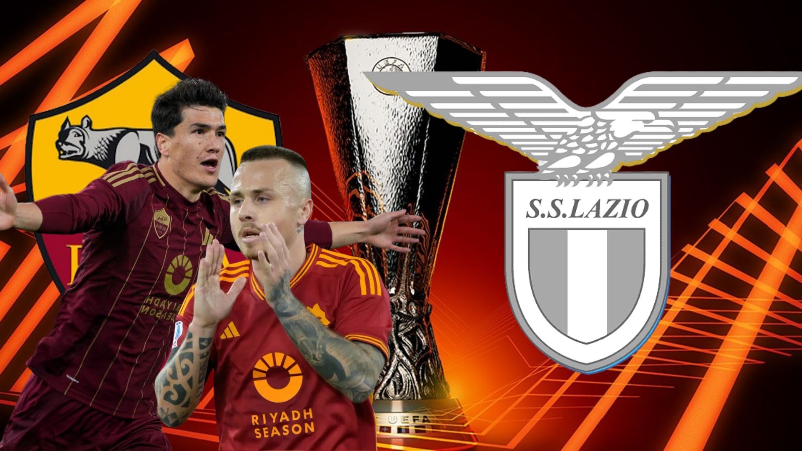 Europa League risultati Roma Lazio