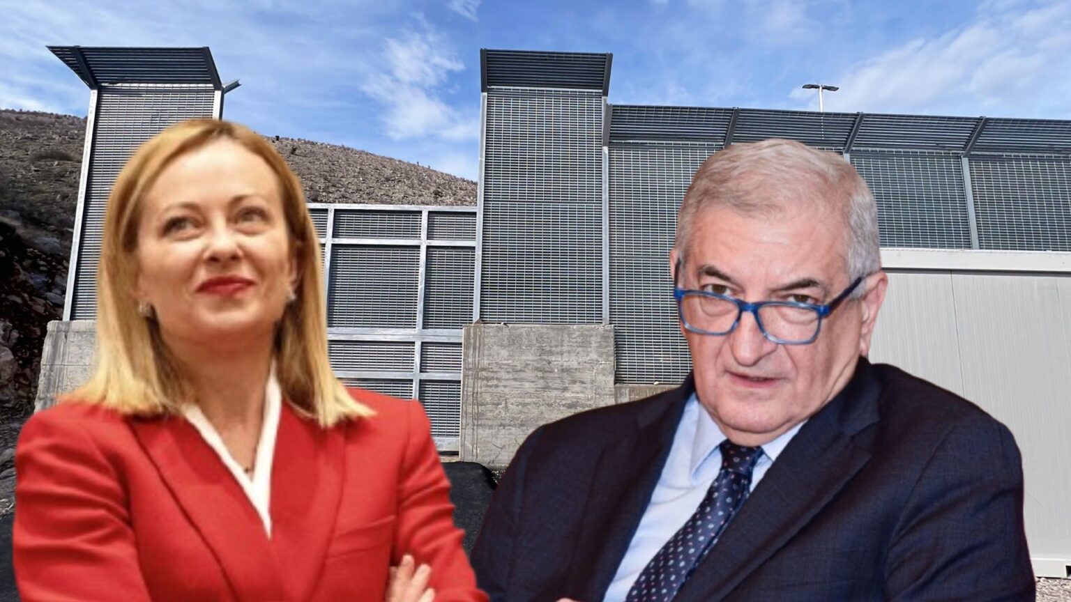 Albania, Giorgia Meloni e Tommaso Foti