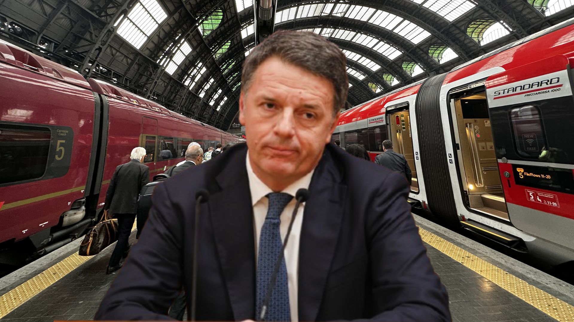 Caos treni, Matteo Renzi