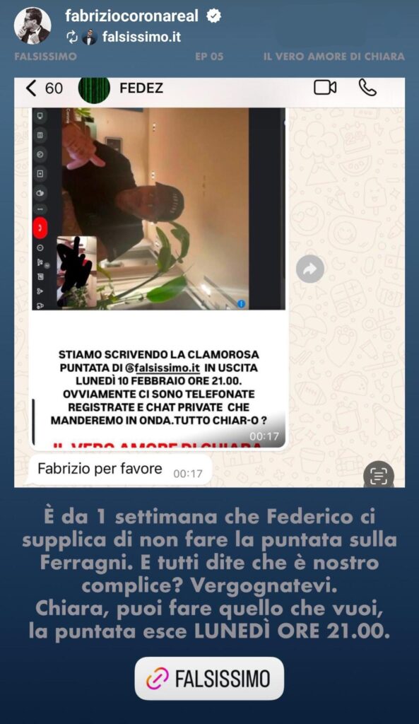 Fabrizio Corona Falsissimo puntata 5