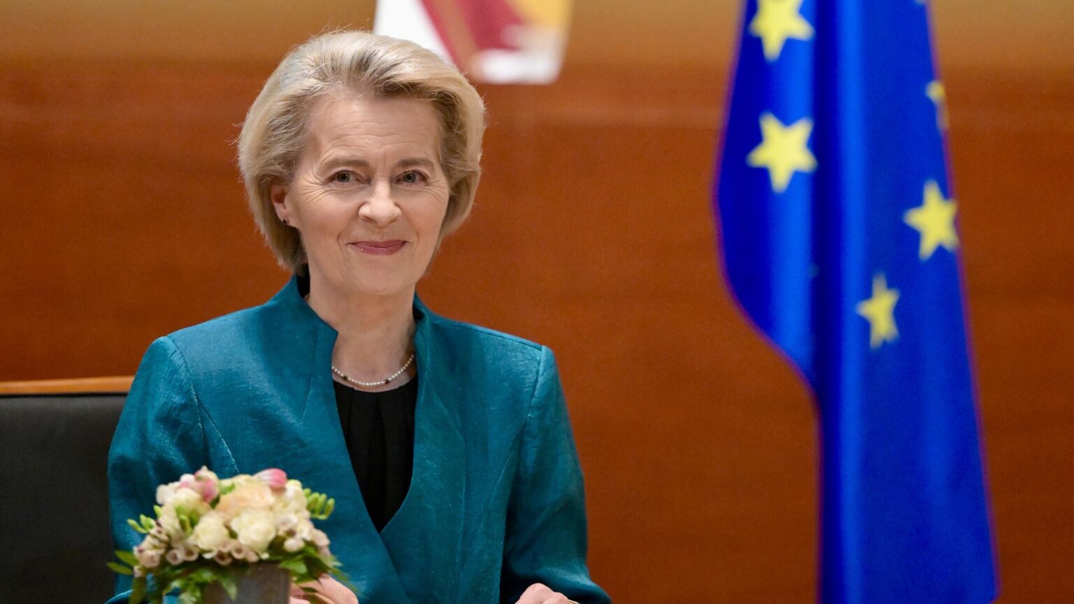 La Presidente della Commissione Ue, Ursula Von der Leyen