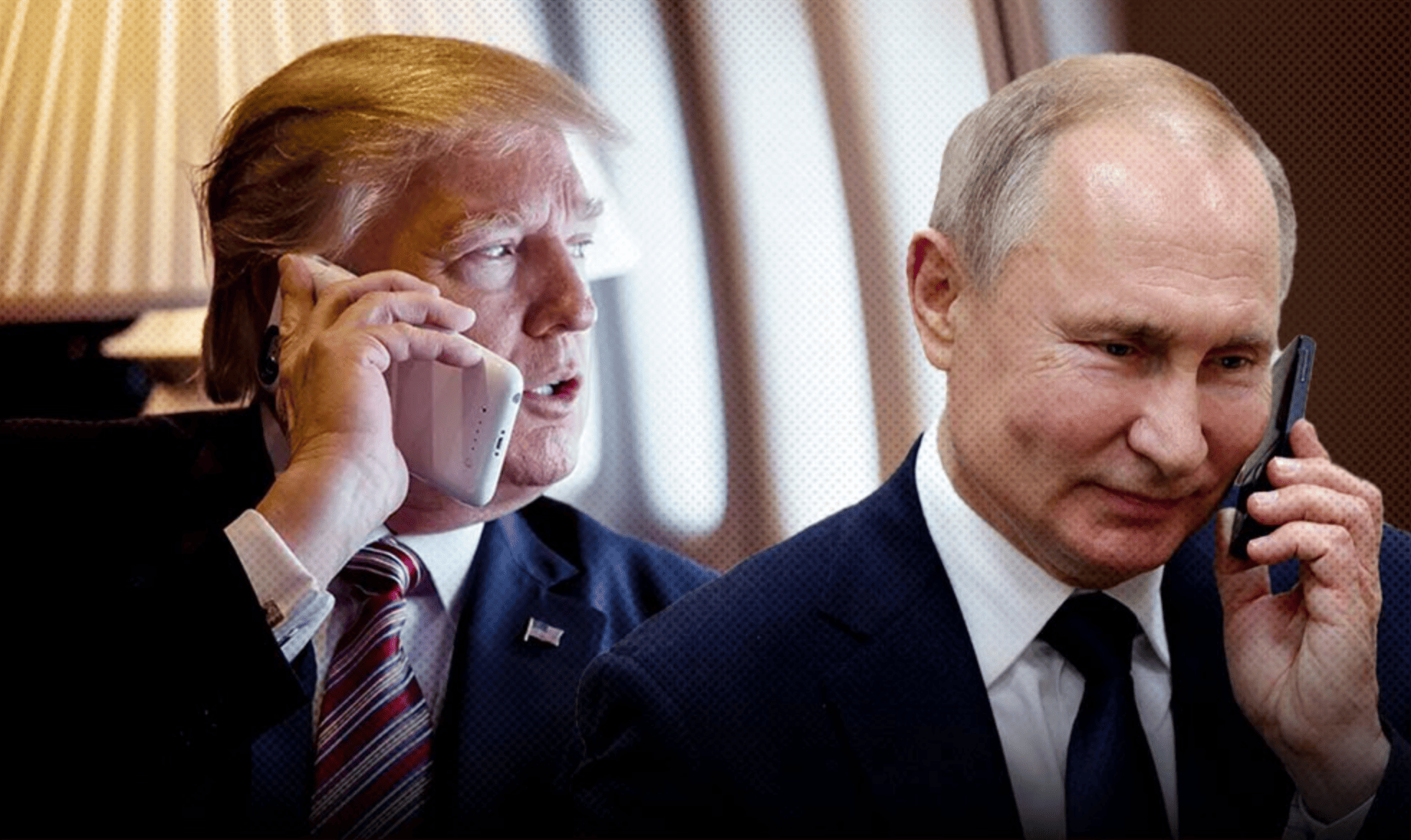 Il presidente Usa Donald Trump e il leader russo Vladimir Putin