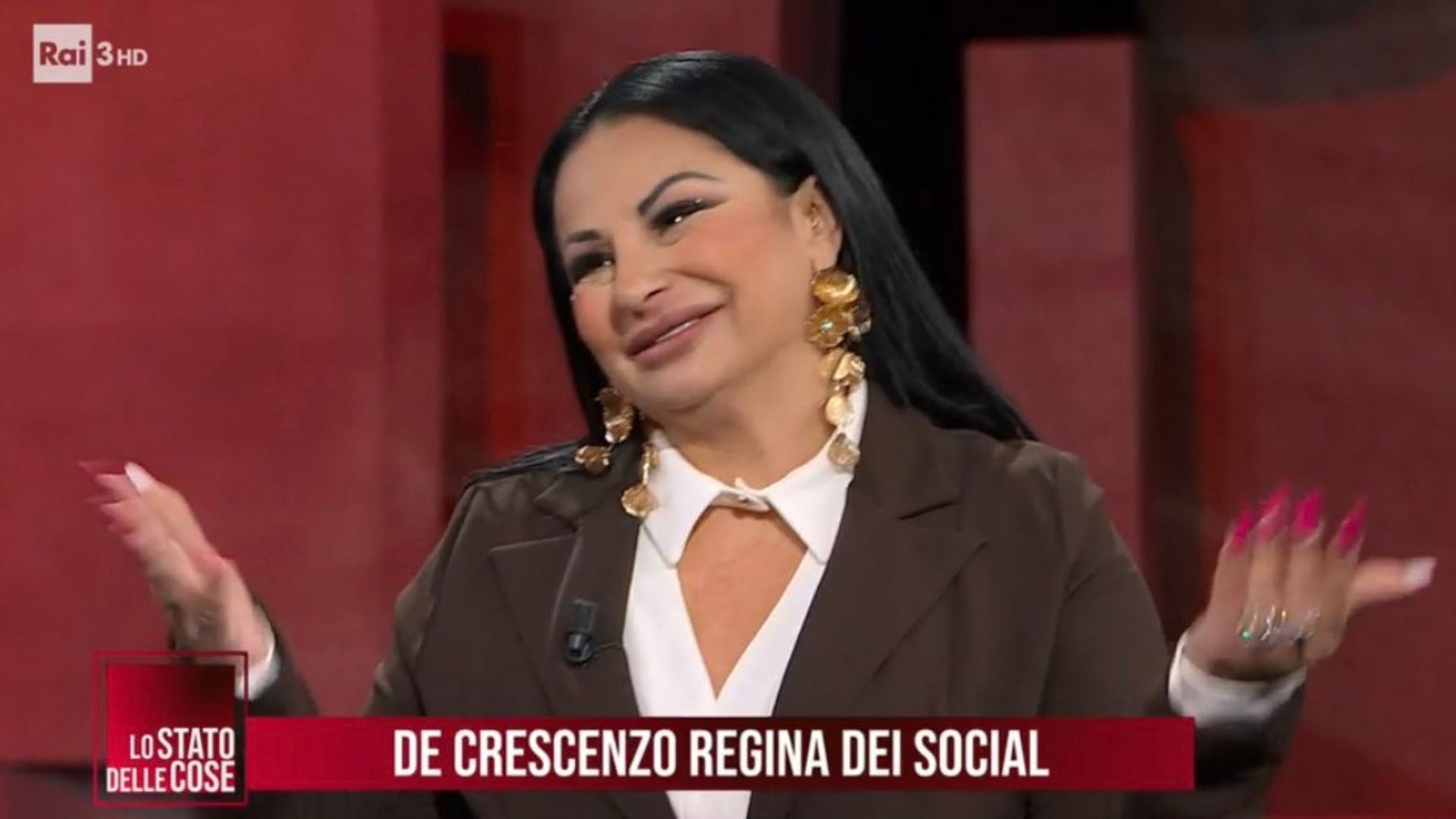 Roccaraso, Rita De Crescenzo da Giletti: “Potrei essere io la nuova ministra del turismo”