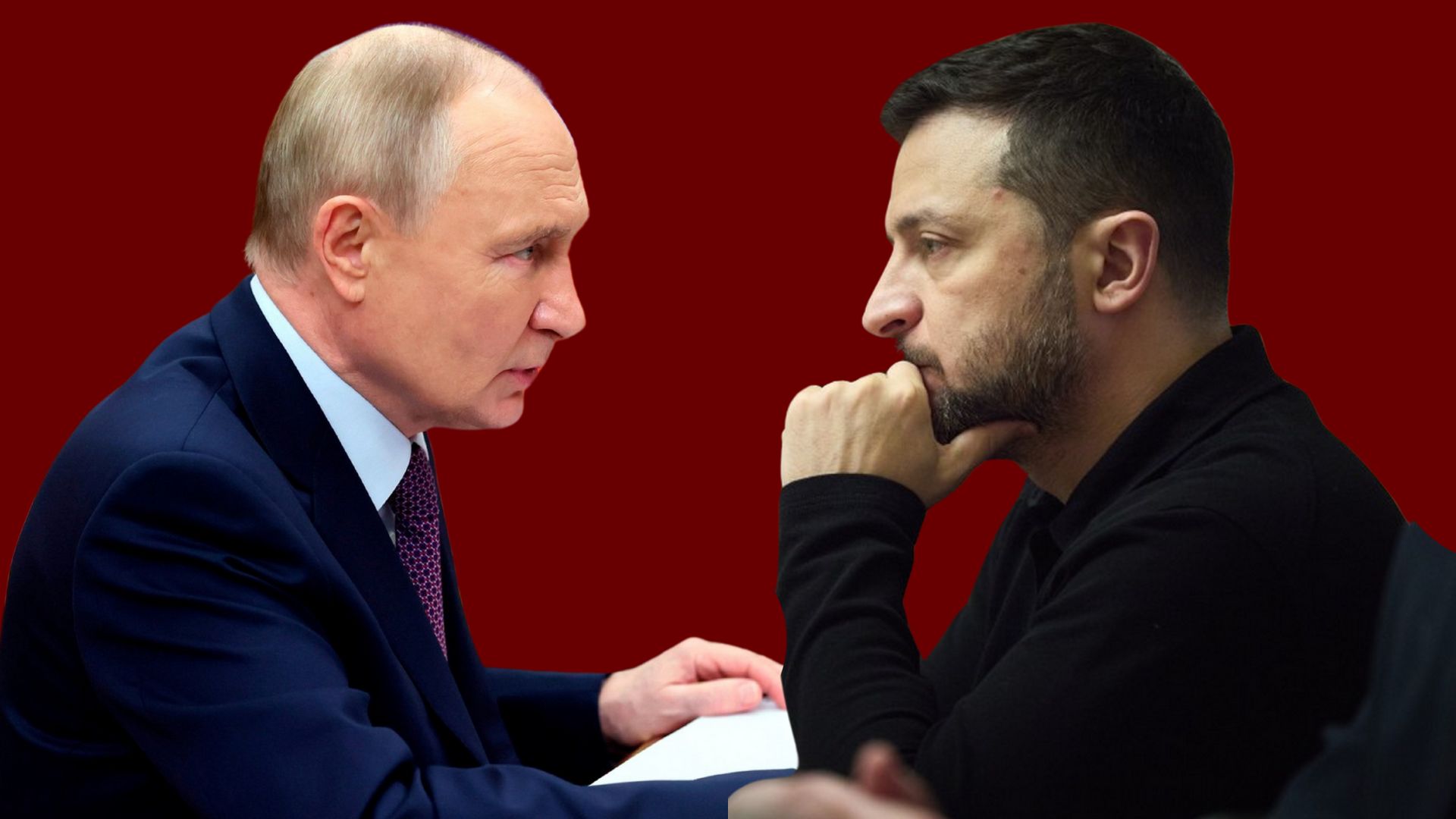 Vladimir Putin, Volodymyr Zelensky