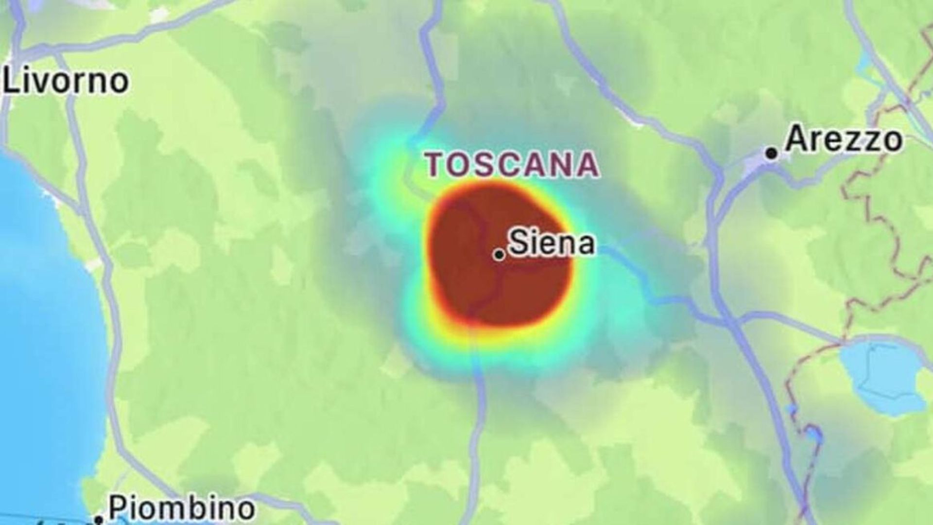 Siena, nuova scossa di terremoto di magnitudo 3: nessun danno segnalato