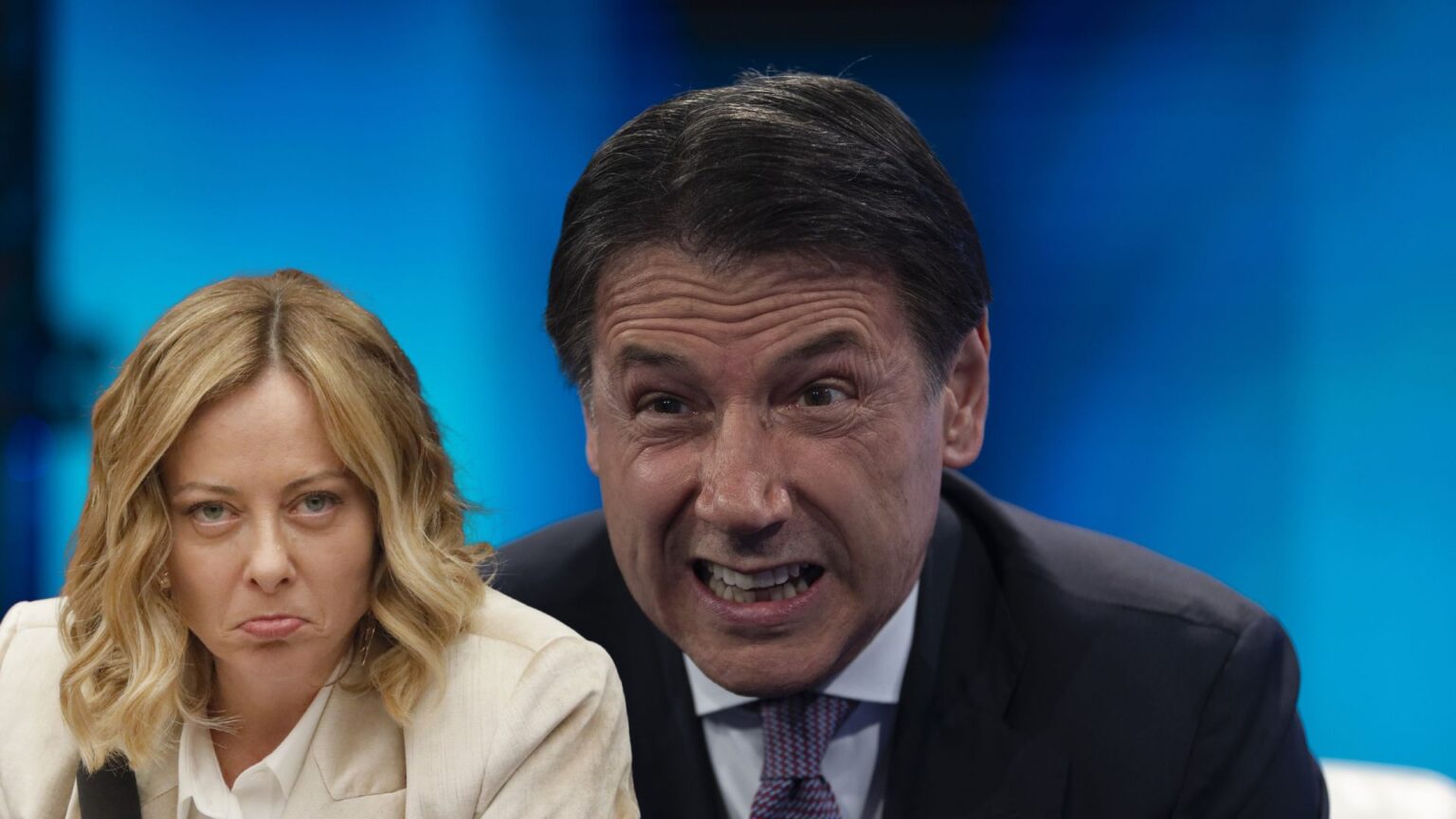 Giorgia Meloni, Giuseppe Conte