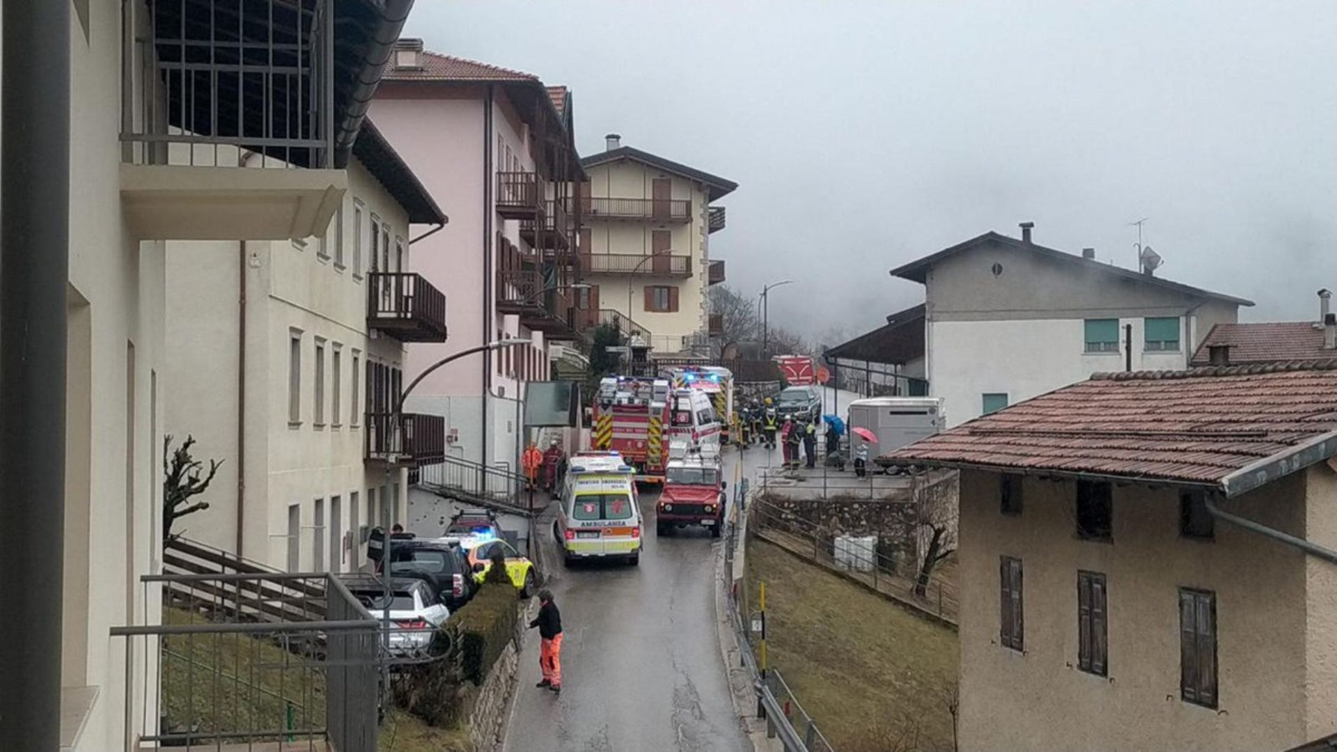 Terragnolo, incendio divampa in casa: 85enne muore tra le fiamme