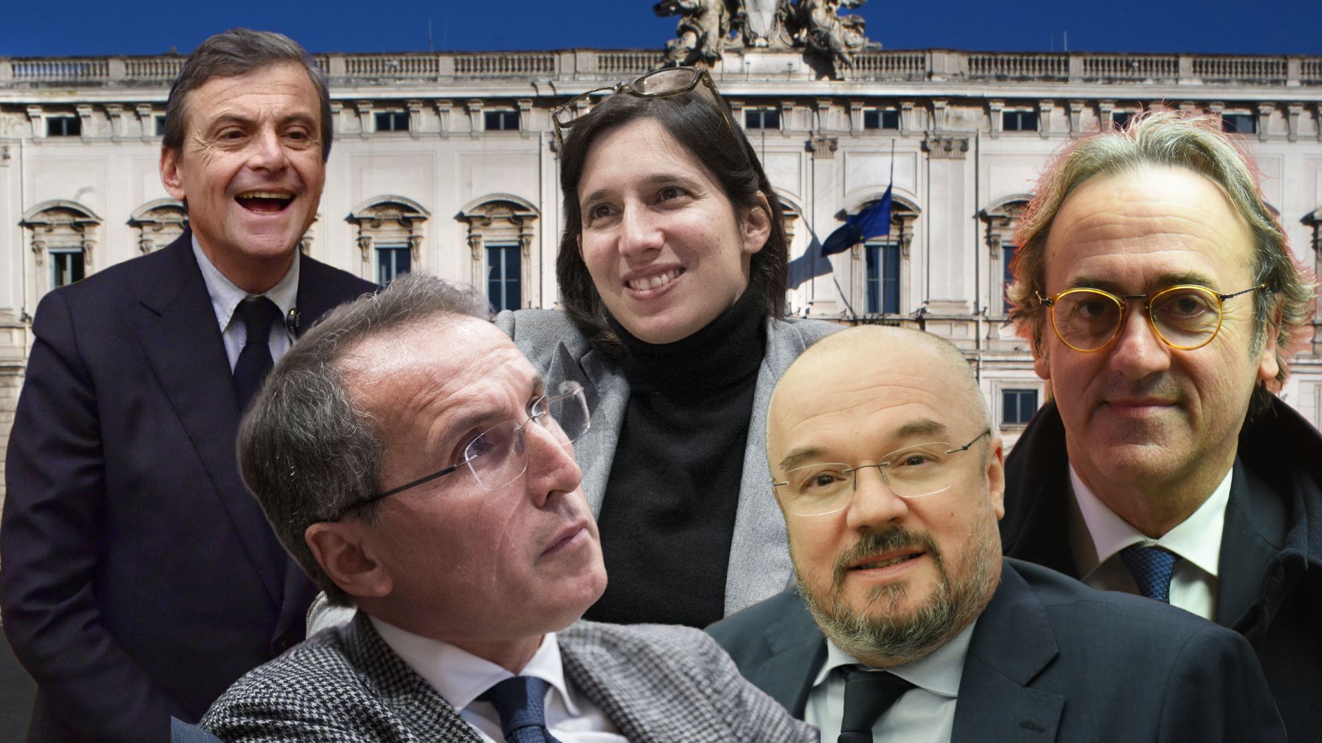 Consulta, Elly Schlein, Angelo Bonelli, Carlo Calenda, Enrico Borghi, Francesco Boccia